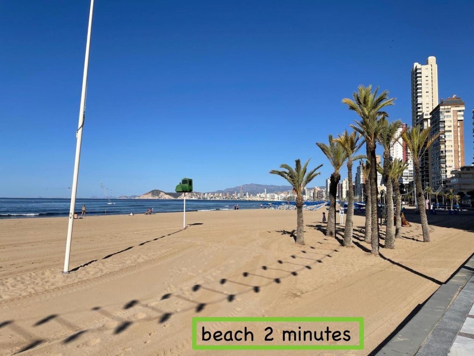 Apartamento Exclusivo En La Playa 9 Benidorm Kültér fotó